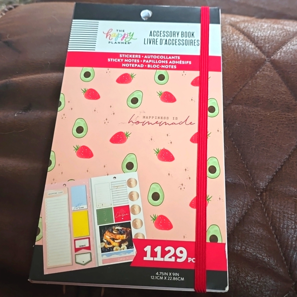 Happy Planner Homemade Accessory Book